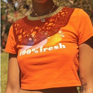 Urban Outtfitters Cropper Baby Tshirt XL